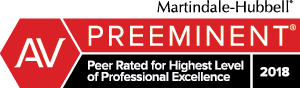 Martindale-Hubbell Peer Rated 2018 Martindale-Hubbell Peer Rated 2018